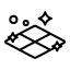 A cartoon image of a cleaned floor. DPM Surface Care