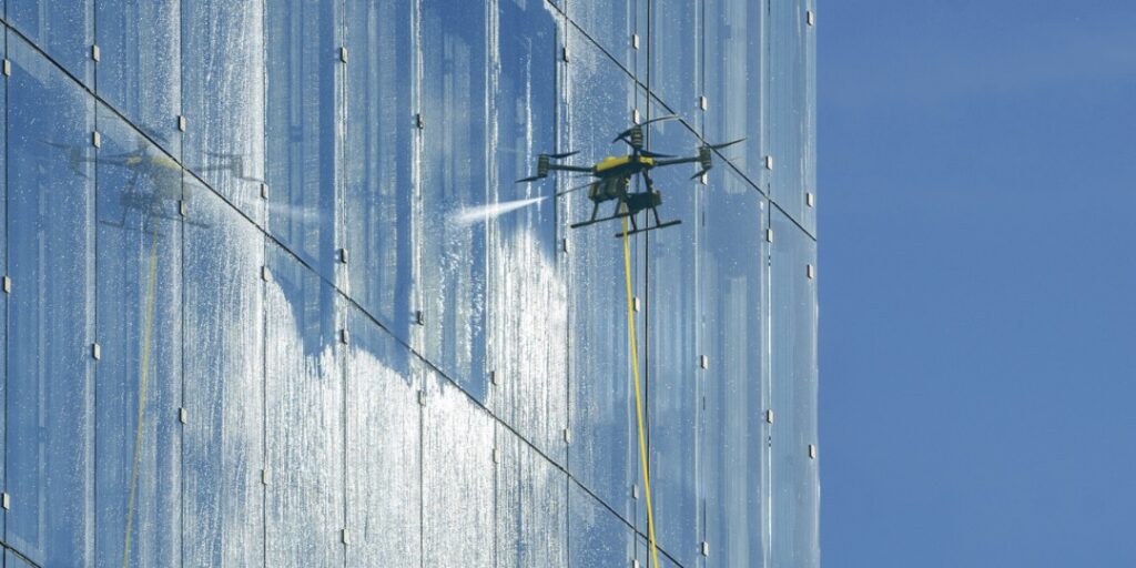 Drone Window Cleaning: What to Know About This New Technology